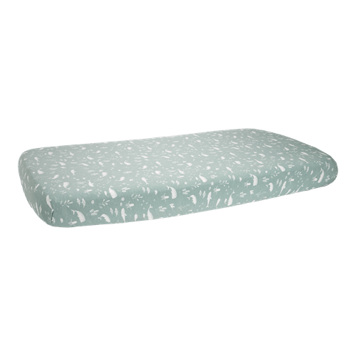 Picture of Fitted cot sheet Ocean Mint