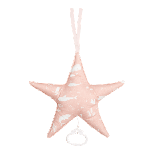 Picture of Star-shaped music box Ocean Pink