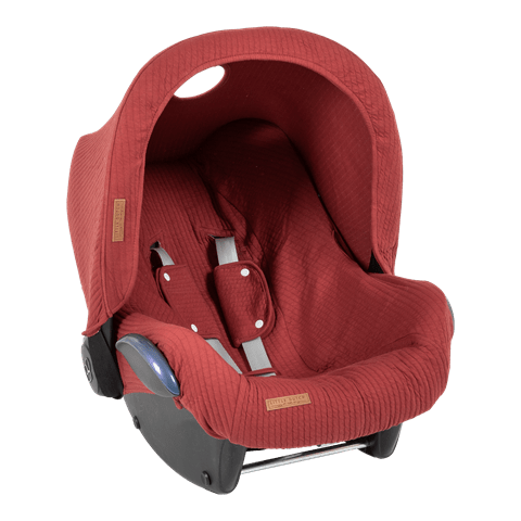 Car Seat 0 Sun Canopy Pure Indian Red At Little Dutch - Sun Canopy Baby Car Seat