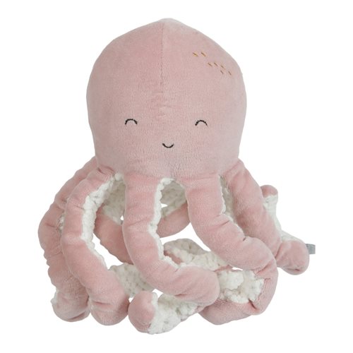 Afbeelding van Knuffel Octopus Ocean Pink 