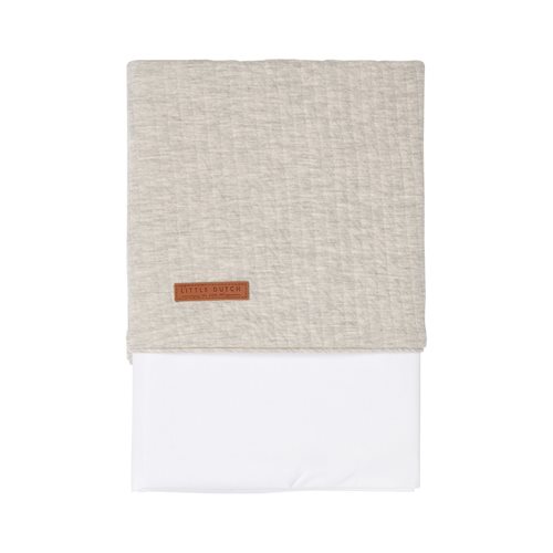 Picture of Cot sheet Pure Grey