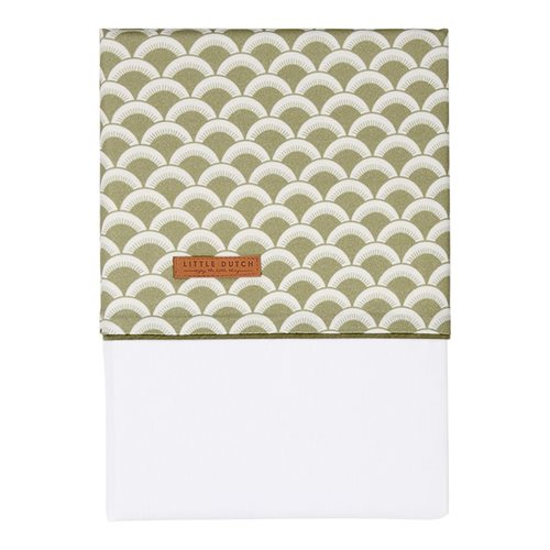 Picture of Cot sheet Sunrise Olive 