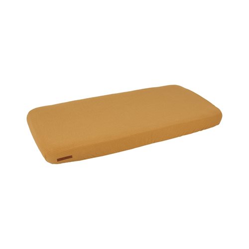 Picture of Fitted cot sheet Pure Ochre