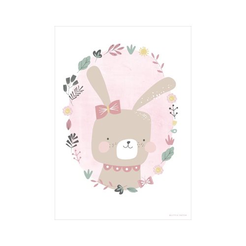 Picture of Poster Rabbit Pink - A3