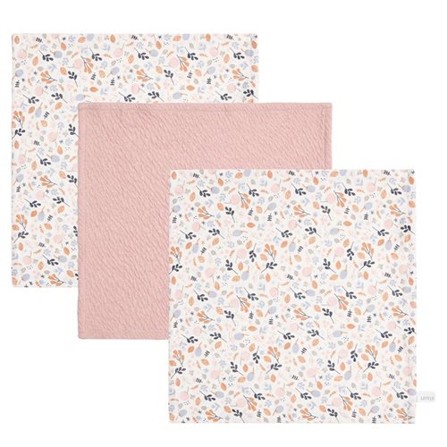 Picture of Facecloths Pure Pink / Spring Flowers 