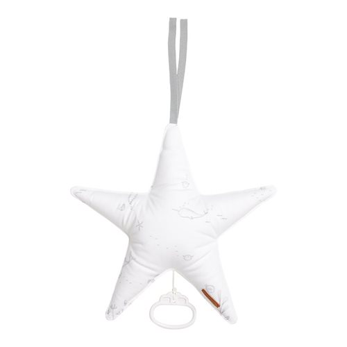 Picture of Star-shaped music box Ocean White