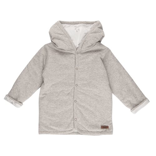 Picture of Baby jacket 68, Grey Melange - Ocean