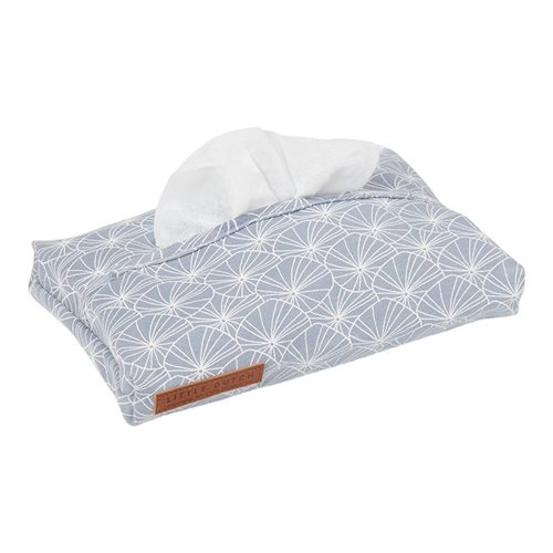 Picture of Baby wipes cover Lily Leaves Blue