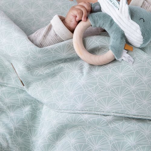 Picture of Bassinet duvet cover Lily Leaves Mint