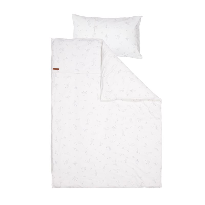 Housse De Couette Lit Bebe Ocean White Acheter A Little Dutch Little Dutch