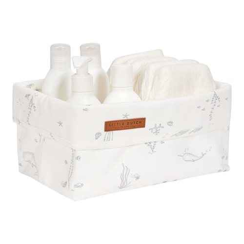 Picture of Storage basket, large Ocean White