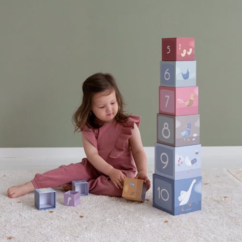 Picture of Stacking blocks Little Goose cardboard