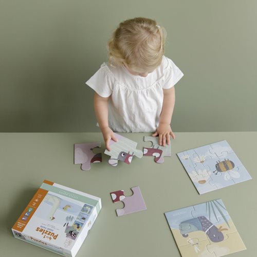4 in 1 Puzzle Little Goose
