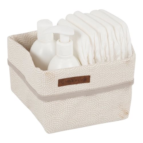 Picture of Storage basket, small Beige Waves