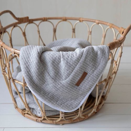 Picture of Bassinet blanket Pure Grey