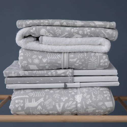 Picture of Bassinet sheet Adventure Grey