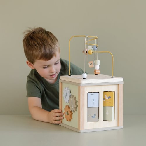 Picture of Wooden Activity Cube Little Goose 