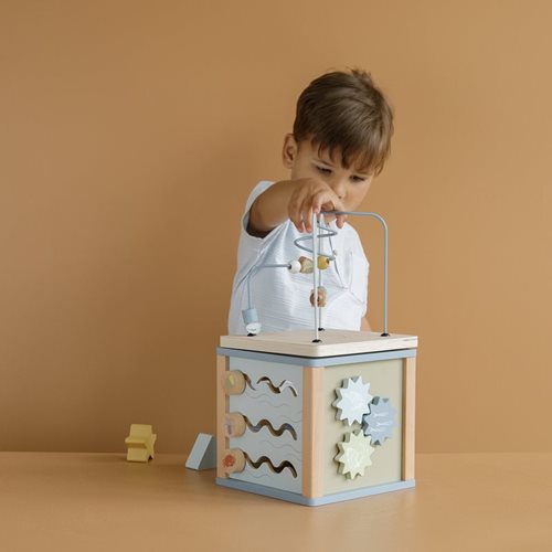 Picture of Wooden Activity Cube Ocean 