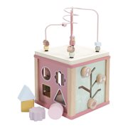 Picture of Wooden Activity Cube Wild Flowers