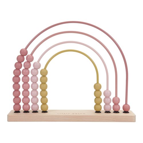 Regenbogen-Abacus pink