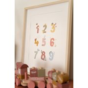 Picture of Poster A3 - Little Goose ABC - pink