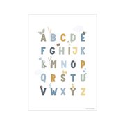 Picture of Poster Little Goose ABC Blue - A3