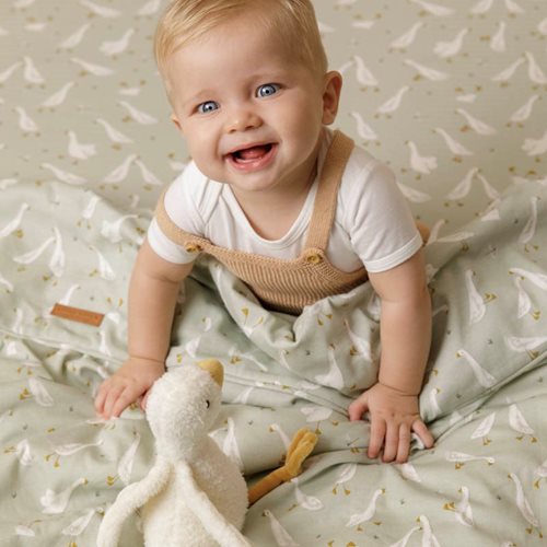 Picture of Fitted cot sheet Little Goose