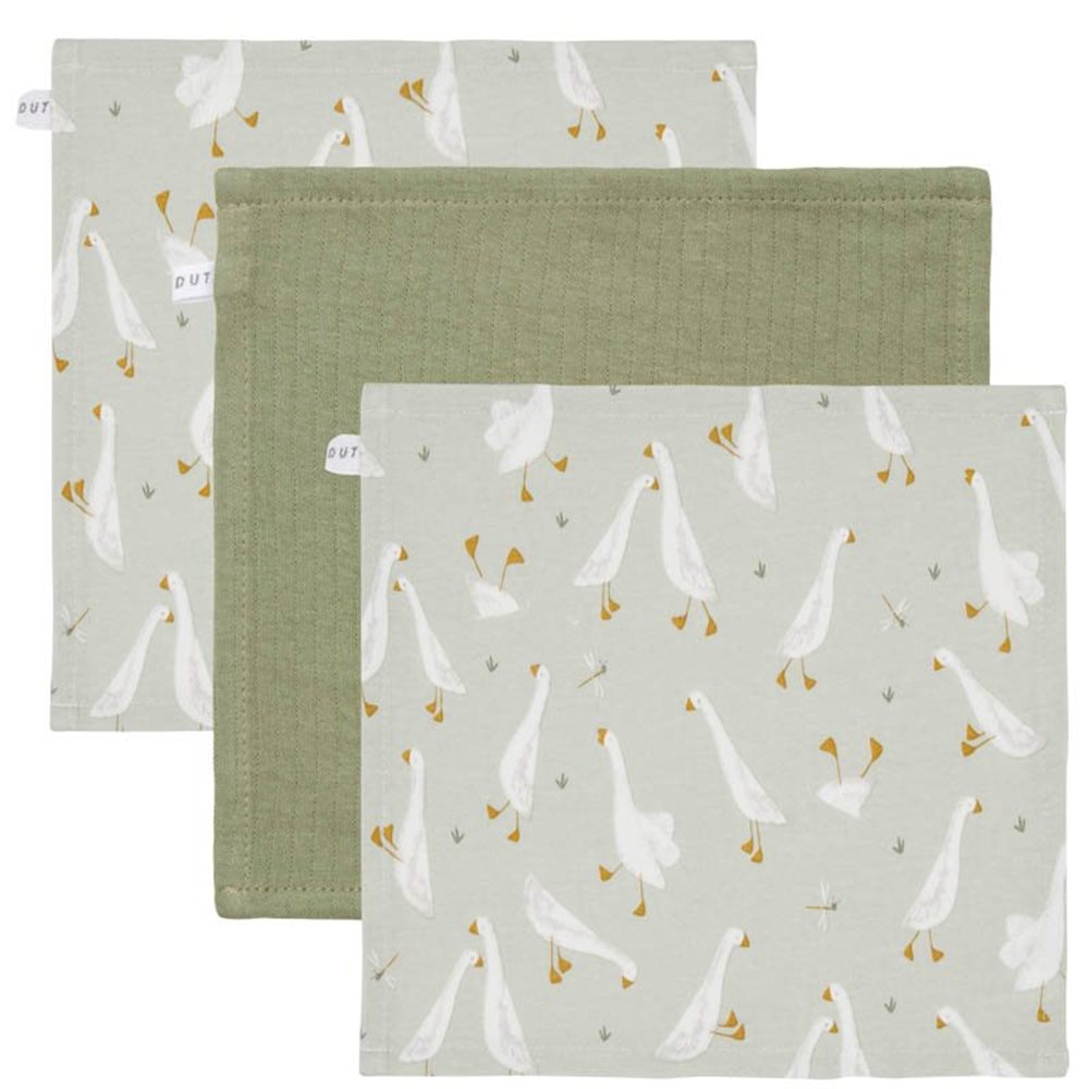 Picture of Facecloths Little Goose / Pure Olive