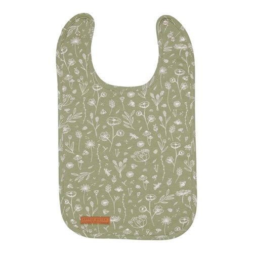 Picture of Bib Wild Flowers Olive