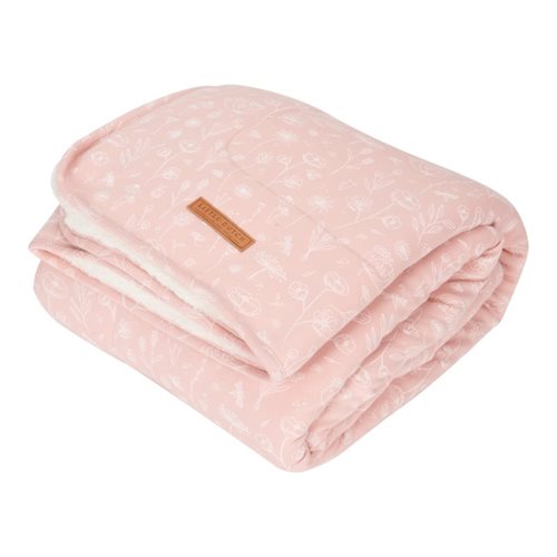 Picture of Cot blanket Wild Flowers Pink