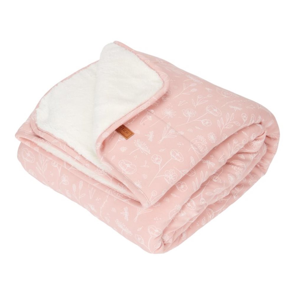 Couverture de lit bébé Wild Flowers Pink