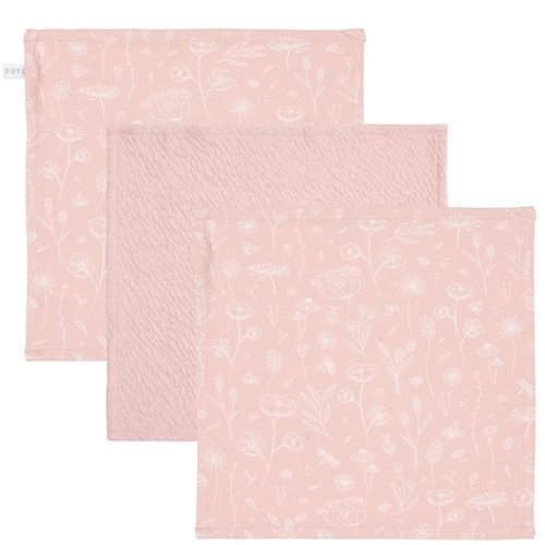 Picture of Facecloths Wild Flowers Pink / Pure Pink