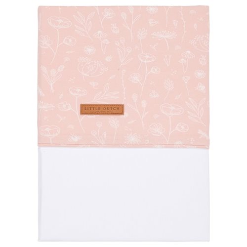 Picture of Cot sheet Wild Flowers Pink