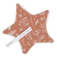 Picture of Pacifier cloth Wild Flowers Rust