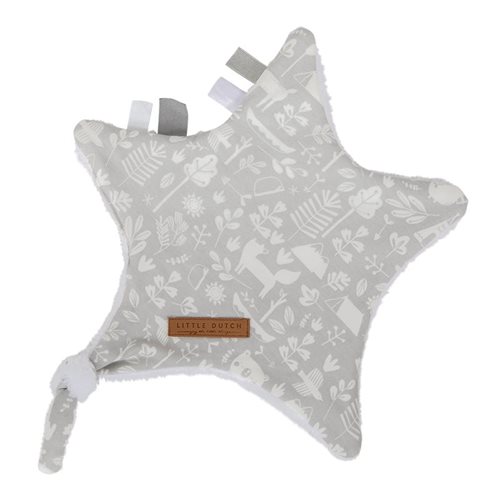 Picture of Cuddle cloth, star Adventure grey