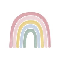 Picture of Non-woven wallpaper Rainbow Pink