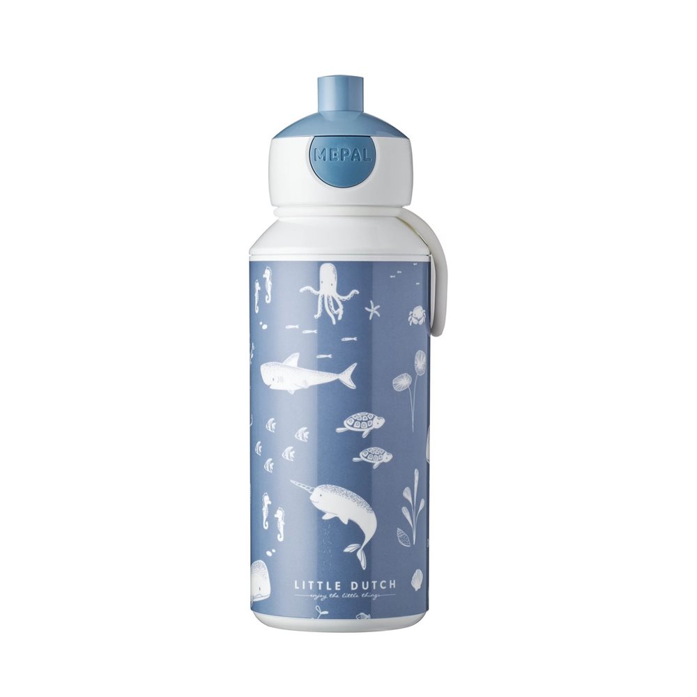 Picture of Drinking bottle pop-up Ocean Blue