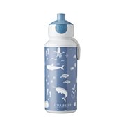 Trinkflasche Pop-up Ocean Blue