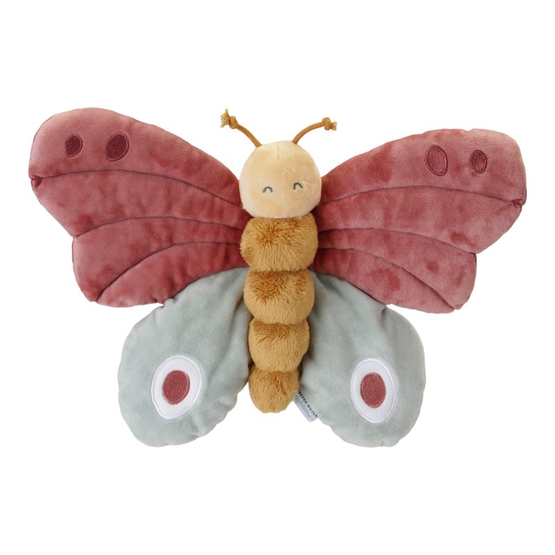 Papillon - Grenouille en peluche avec couinement, 20 cm