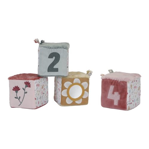 Picture of Set of soft cubes Flowers & Butterflies