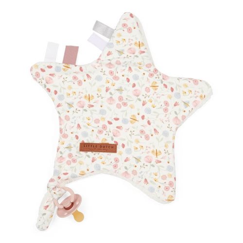 Picture of Cuddle cloth star  Flowers & Butterflies