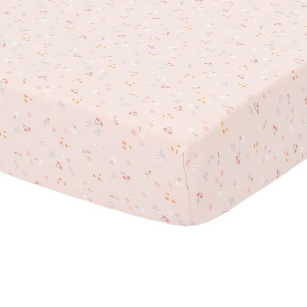 Picture of Fitted sheet 70x140/150 Little Pink Flowers