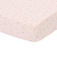 Picture of Fitted cot sheet Little Pink Flowers