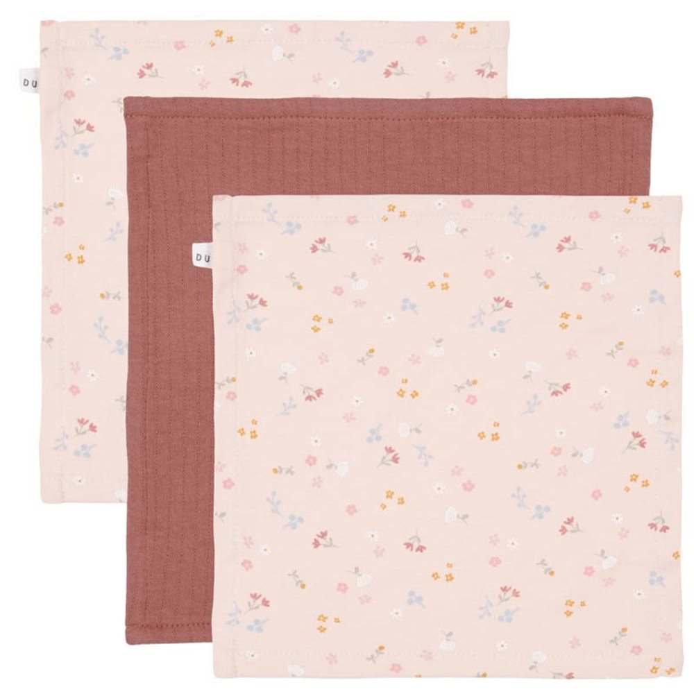 Picture of Facecloths Pure Pink Blush / Little Pink Flowers