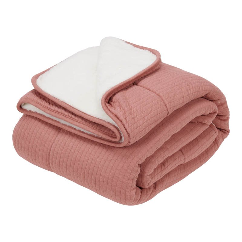 Couverture de lit bébé Pure Soft Pink  acheter à Little Dutch - Little  Dutch