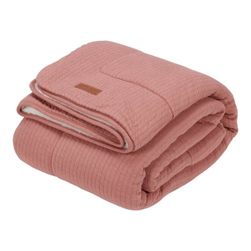 Couverture de lit bébé Pure Pink Blush