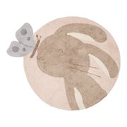 Teppich Bunny - Durchmesser 110 cm