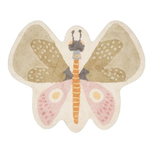 Afbeelding van Vloerkleed Butterfly - 94x110 cm