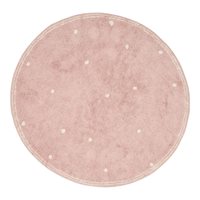 Picture of Rug Pure Pink Dot - diameter 110 cm