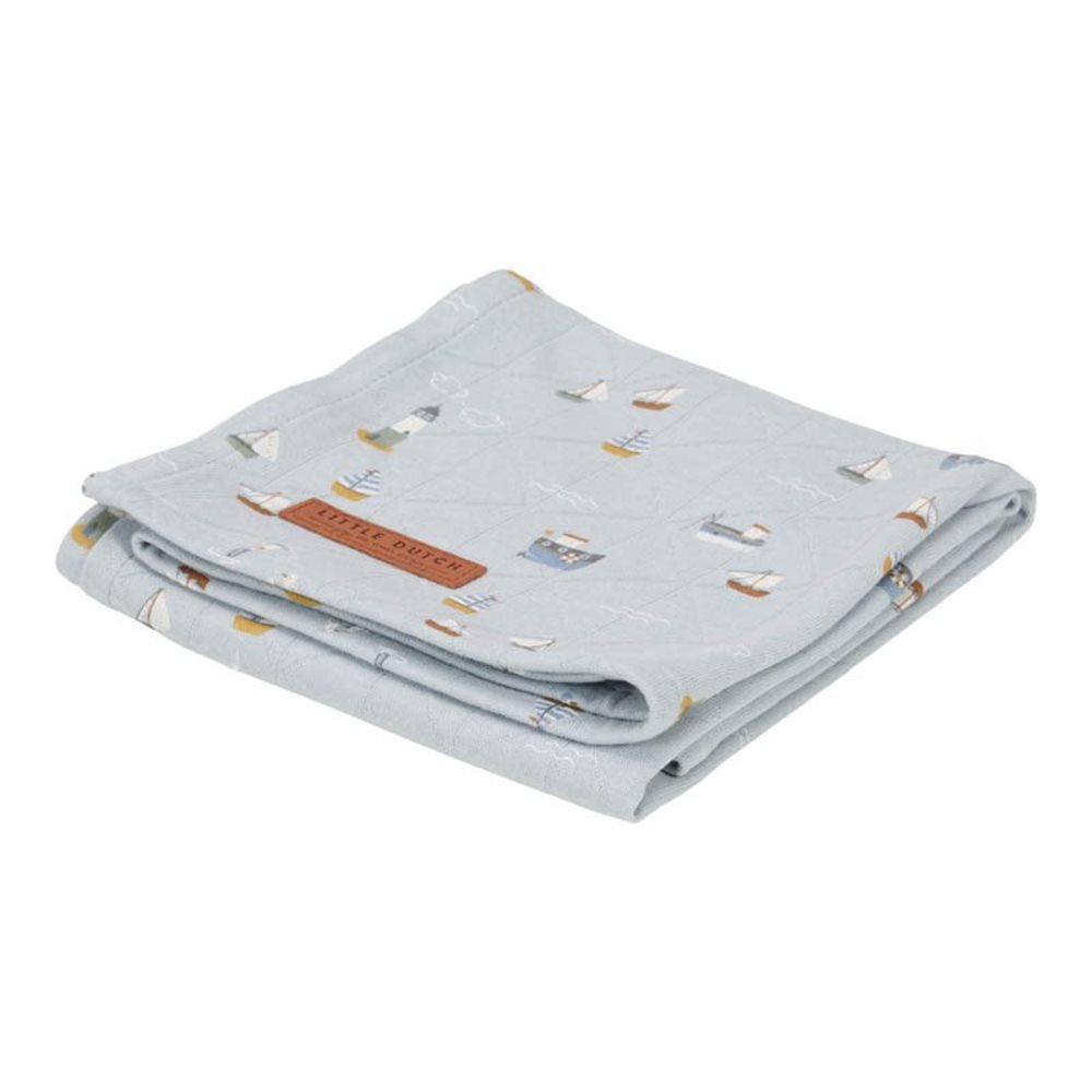 Picture of Swaddles 120 x 120 Sailors Bay Blue